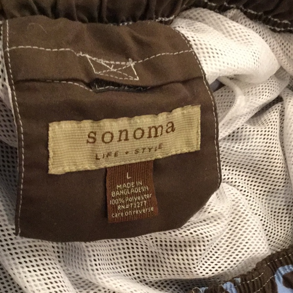 🏝 Sonoma…Swim Shorts…Adjustable Waist🏝 - Picture 4 of 6